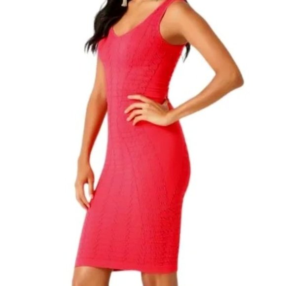 bebe Dresses & Skirts - Bebe bodycon textured seamless dresses